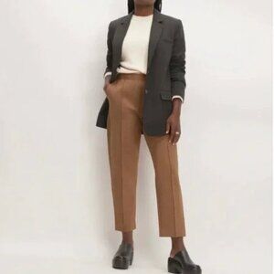 EUC Everlane The Dream Pant Dark Tan Drawstring Size Medium